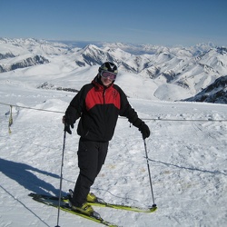 Francie, Les Deux Alpes, březen 2009